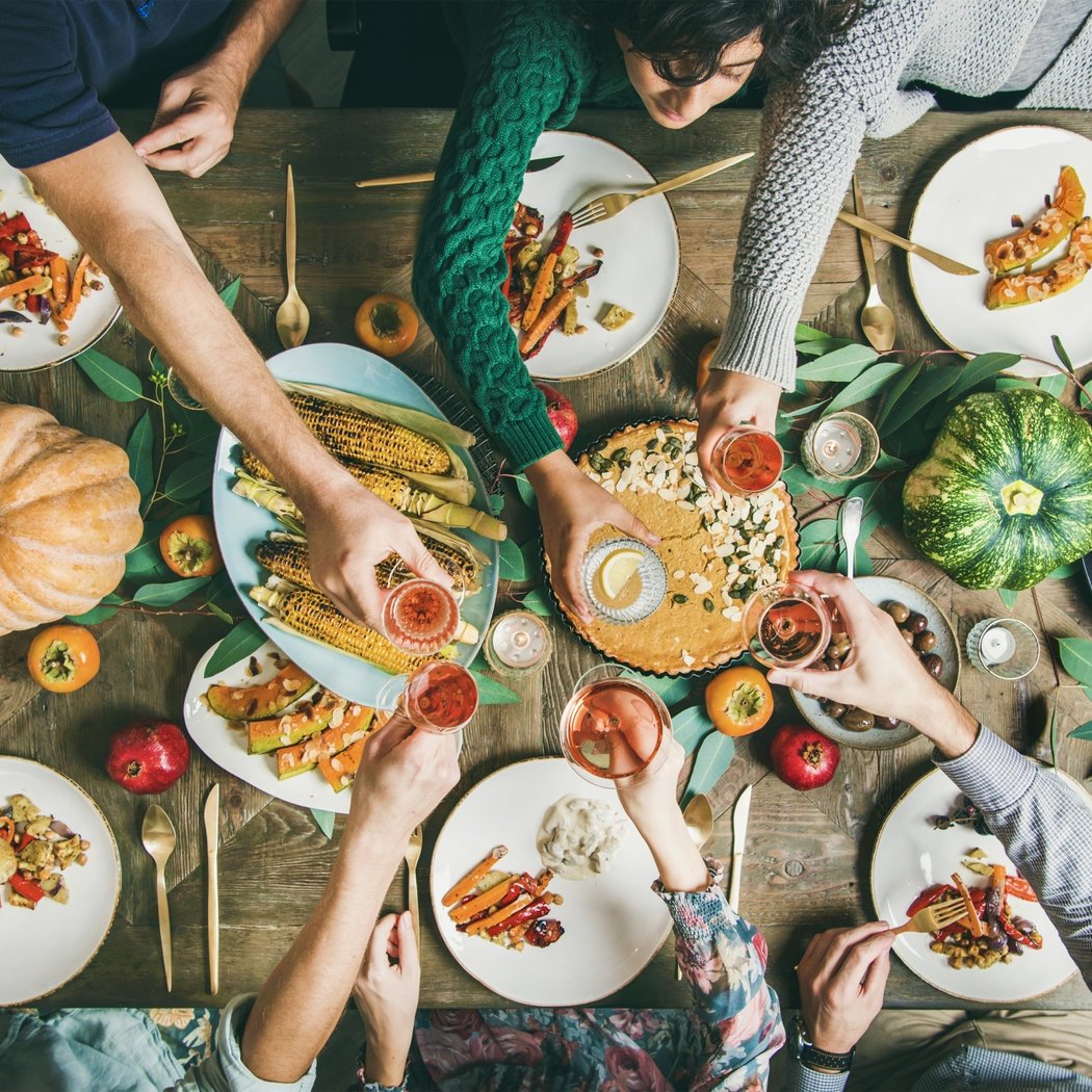 Friendsgiving Feast 1