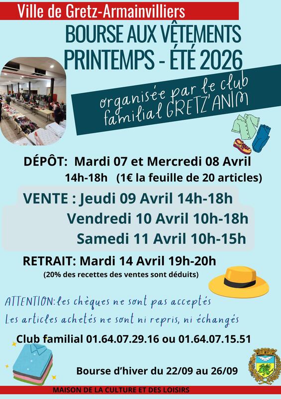 Bourse aux vêtements de printemps 1