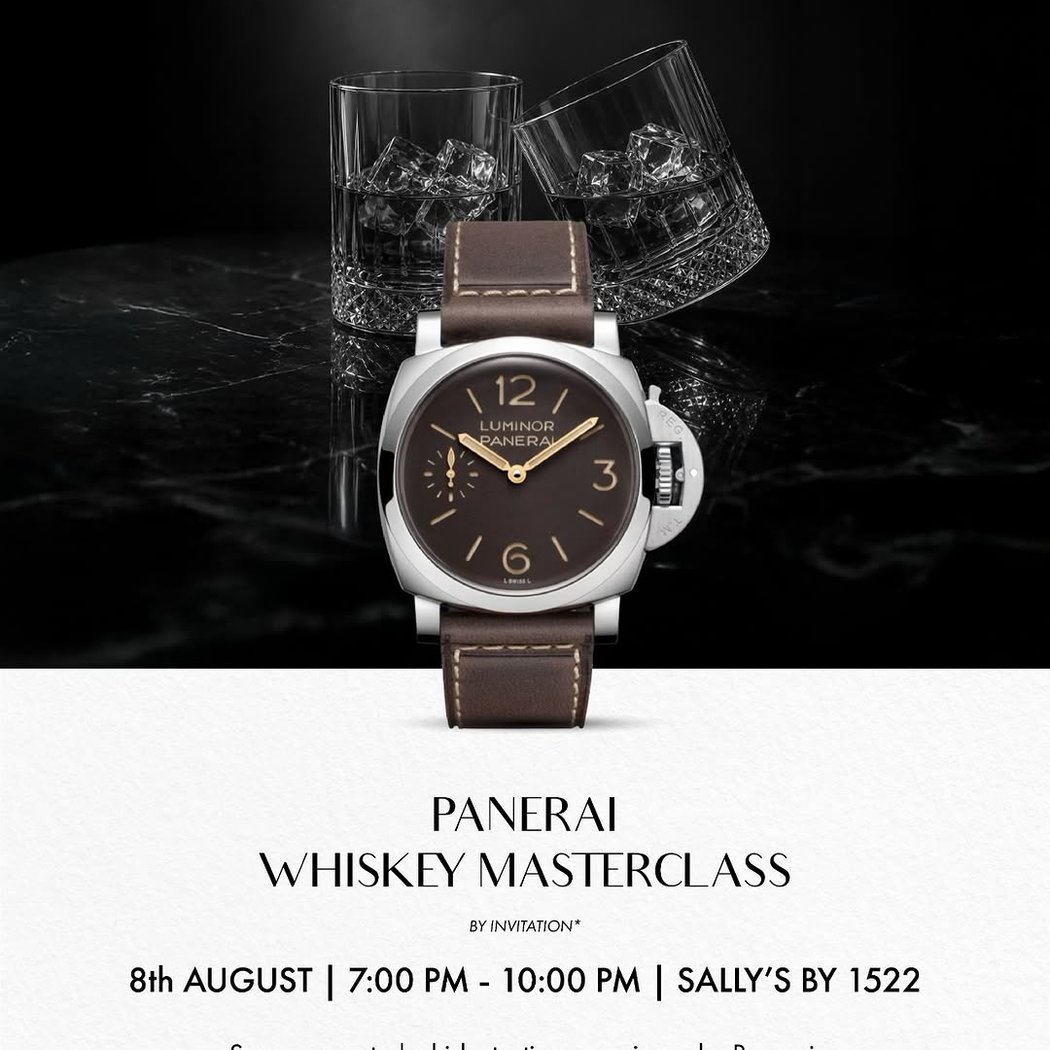 PANERAI WHISKEY MASTERCLASS 1