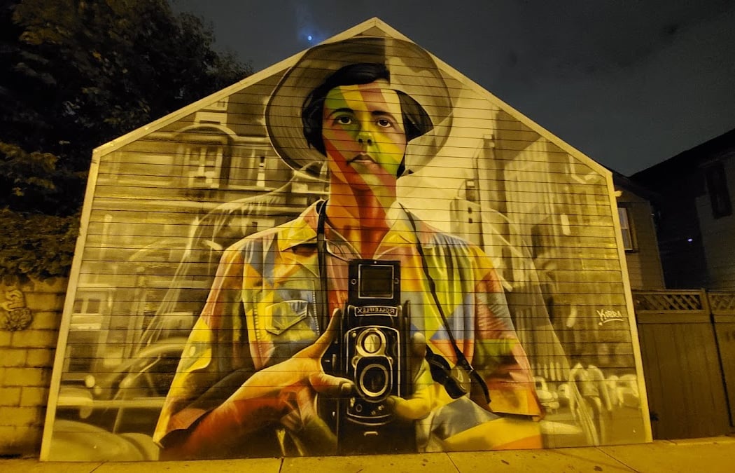 Vivian Maier Mural 2