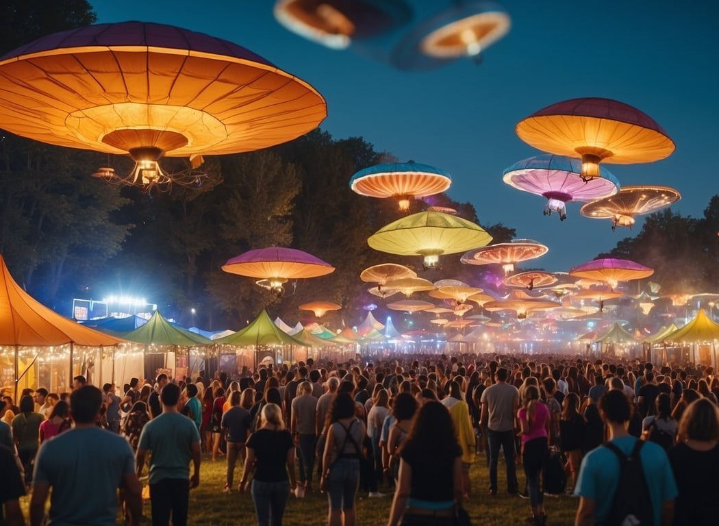 UFO Festival Light Parade 1
