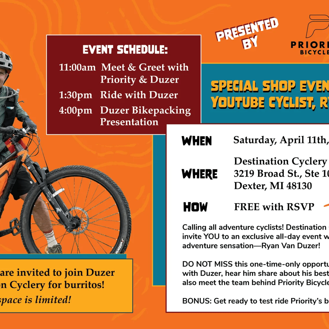 Special Shop Event: A Day with YouTube Cyclist Ryan Van Duzer 1