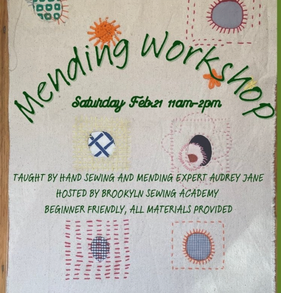 Mending Workshop 1
