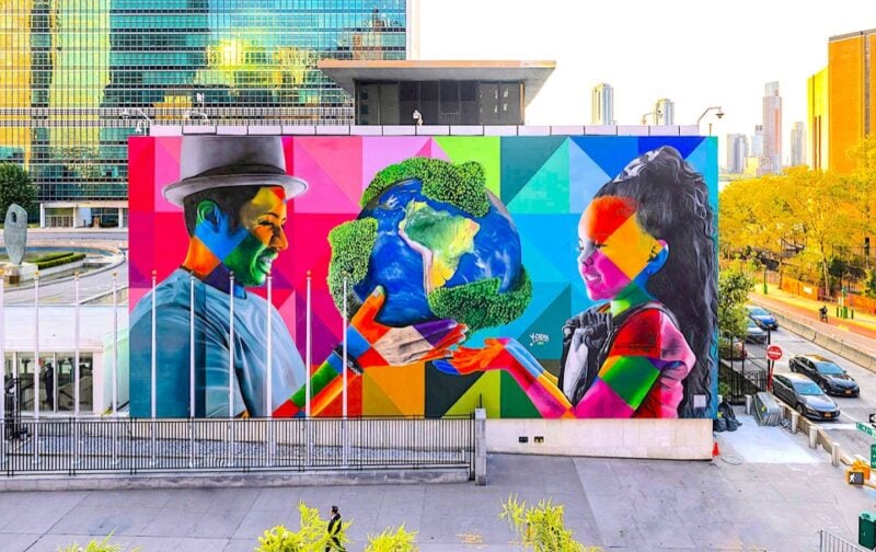 Kobra's Ellis Island Mural 2