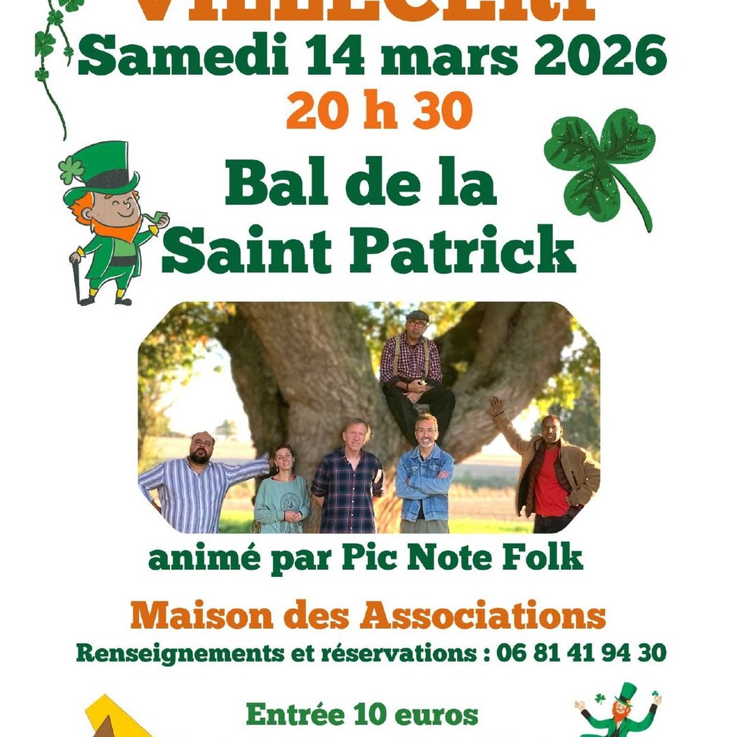 Bal de la Saint Patrick animé par Pic Note Folk 1