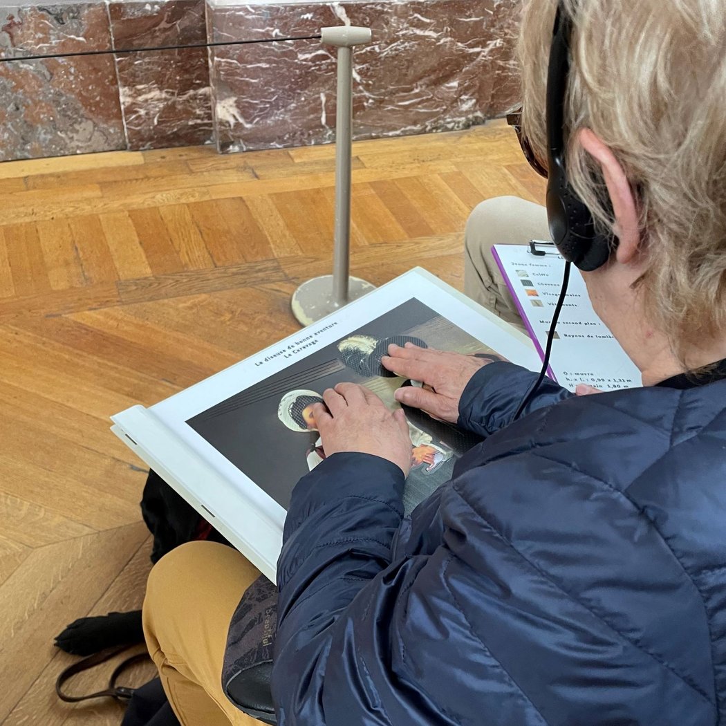 Visite tactile de l'exposition - Michel-Ange, Rodin. Corps vivants 1