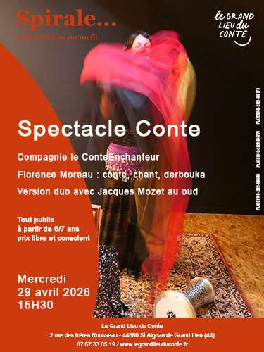 Goûter Conté : Sortie de résidence « Spirale... Anis et Dahan sur un fil » 1
