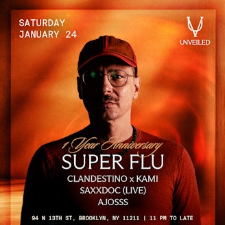 Superflu at Unveiled - 1 Year Anniversary 1