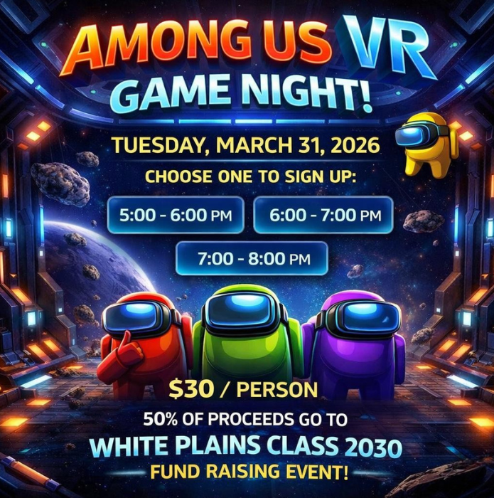 Among Us VR Game Night Fundraiser 1