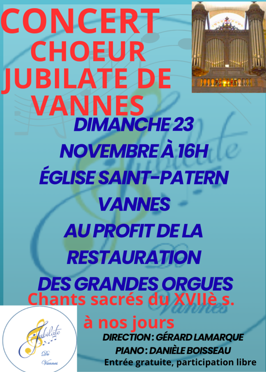 Concert Choeur Jubilate de Vannes 1