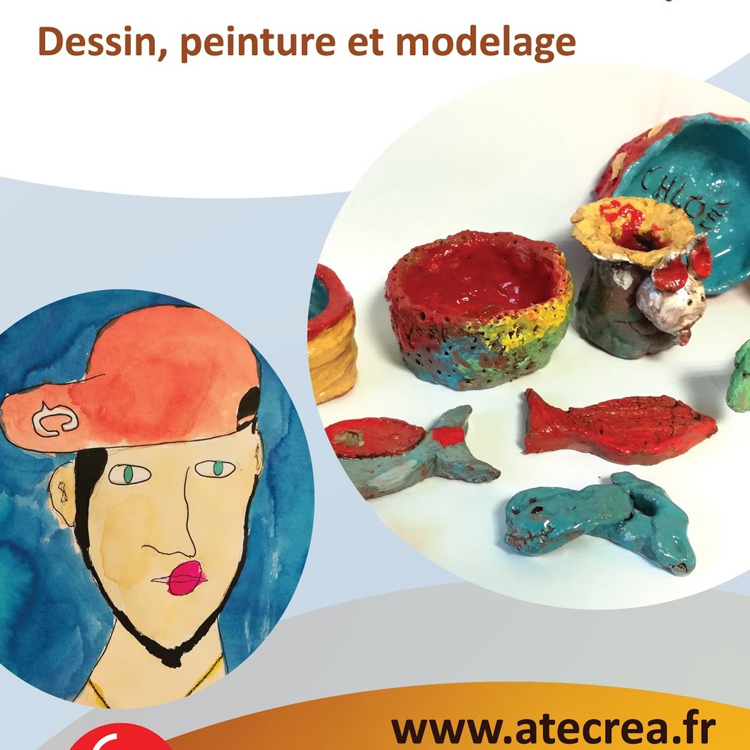 Les Ateliers Creative Atecrea, Cours Dessin, Modelage 3