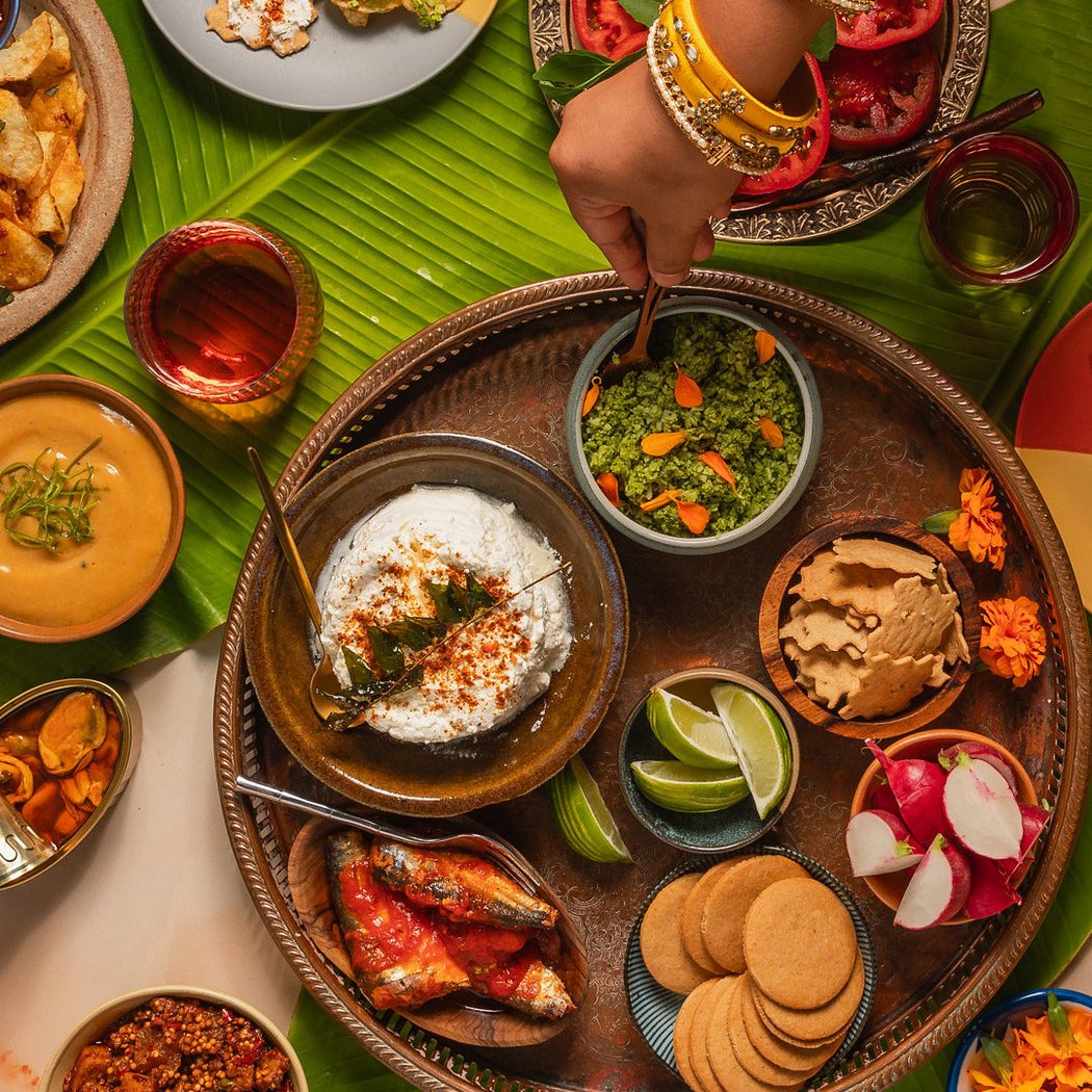 Thali Omakase: A South Indian Texan Dinner Experience