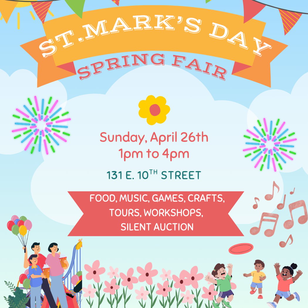 St. Mark’s Day Fair and Fundraiser 1