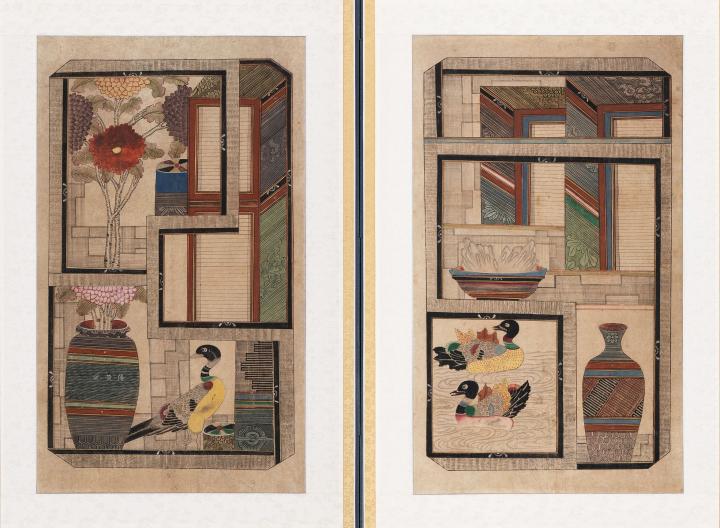 Le savoir mis en scène dans l ’art coréen, livres et objets choisis