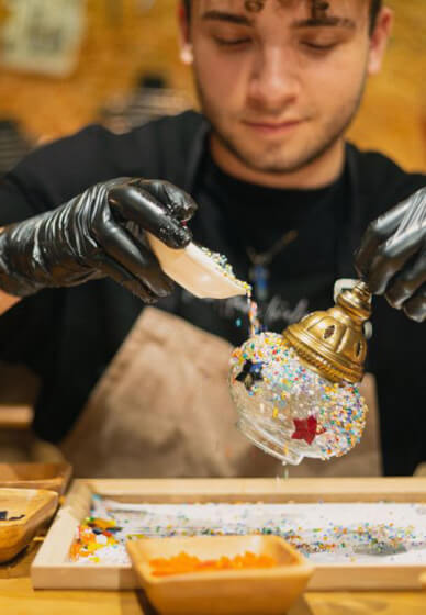 Turkish Lamp Mosaic Workshop 1