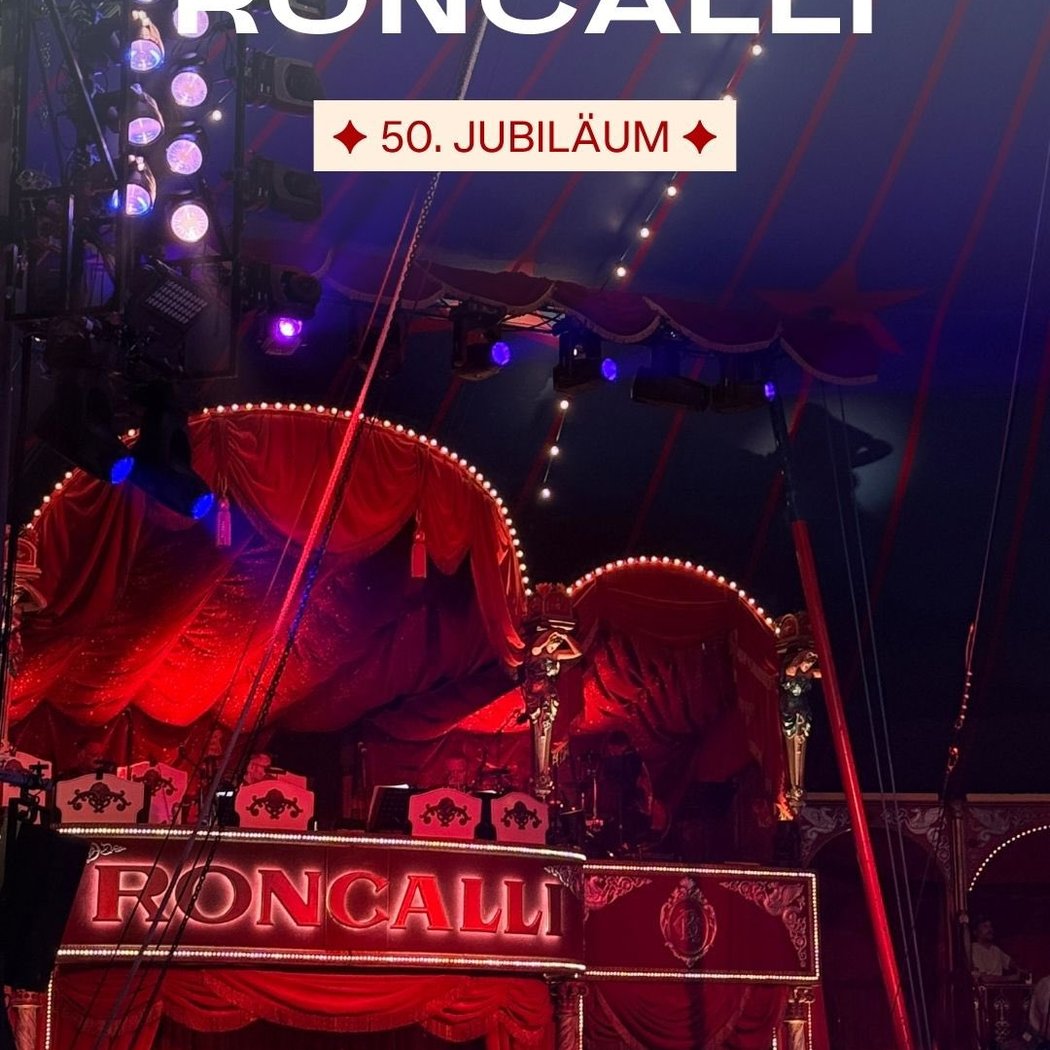 Circus Theater Roncalli 50. Jubiläum