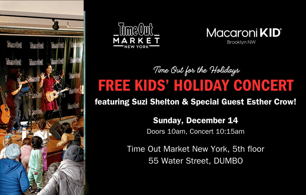 Free Kids’ Holiday Concert with Suzi Shelton and Special Guest Esther Crow 1