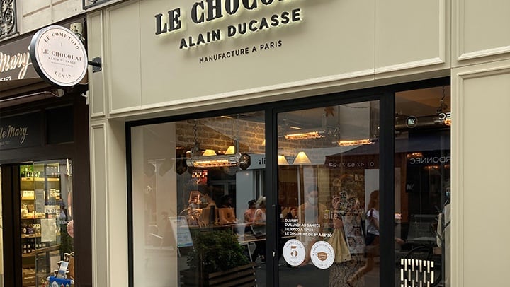 Le Chocolat Alain Ducasse, Le Comptoir Lévis 2
