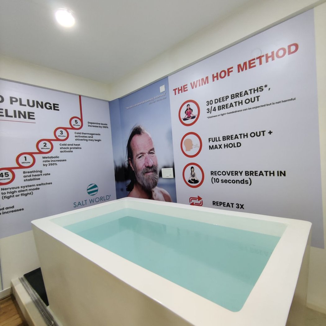 Ice cold plunge social | Ice bath meetup 2