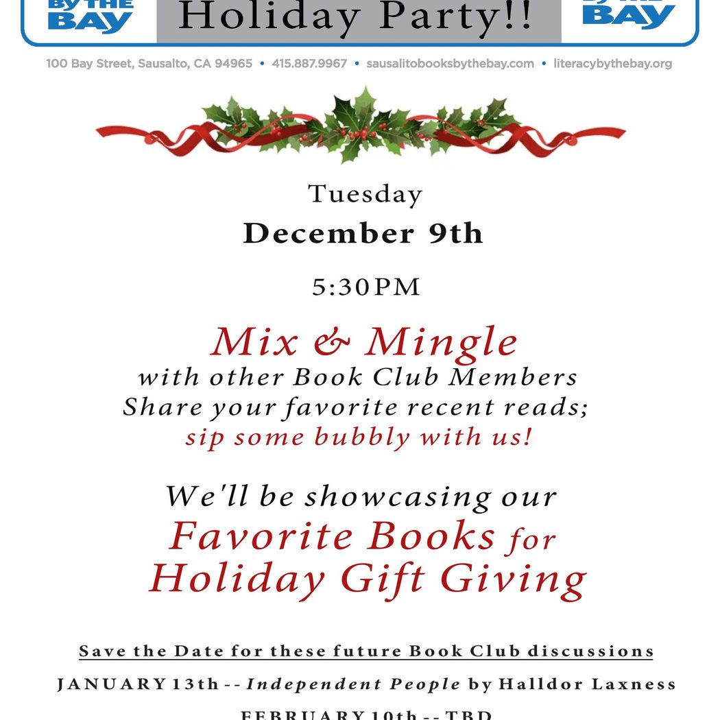 Book Club Holiday Party 1