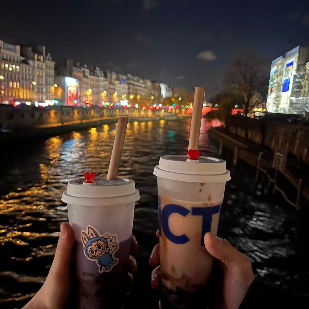 Blue tea Saint-Michel 1