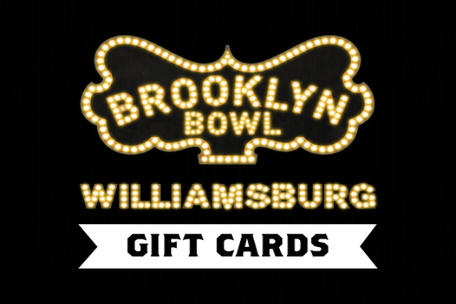 Brooklyn Bowl Physical Gift Card 1