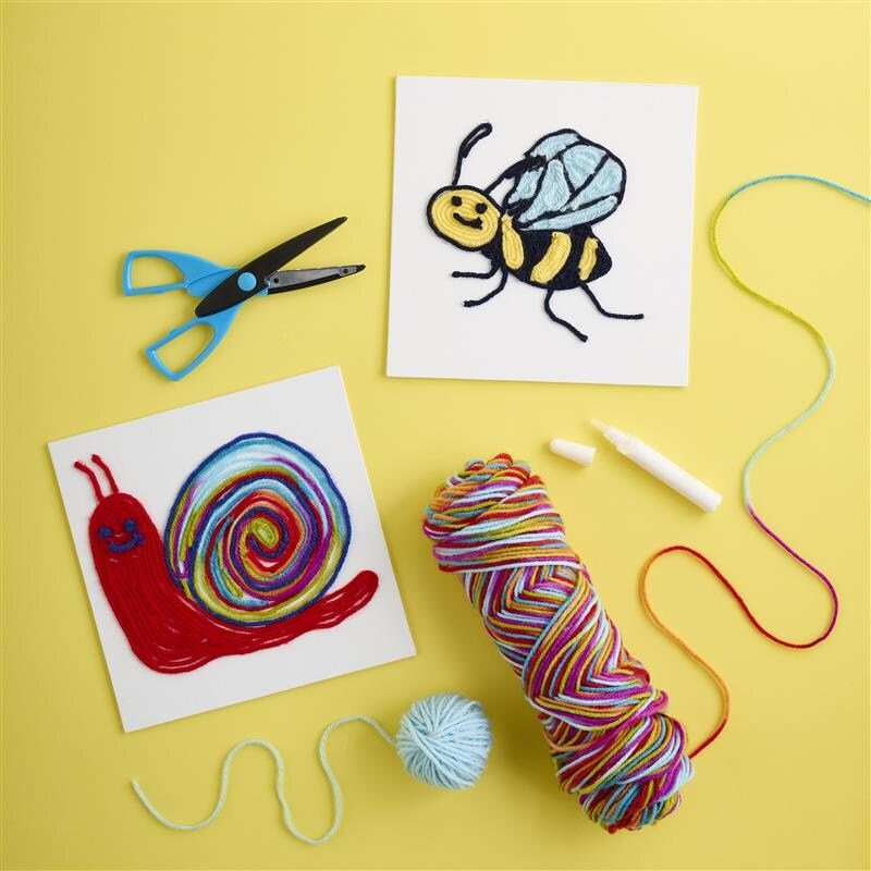 Kids Club: Yarn Painting 1