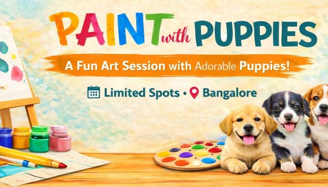 Paint With Puppies By Little Flower 1