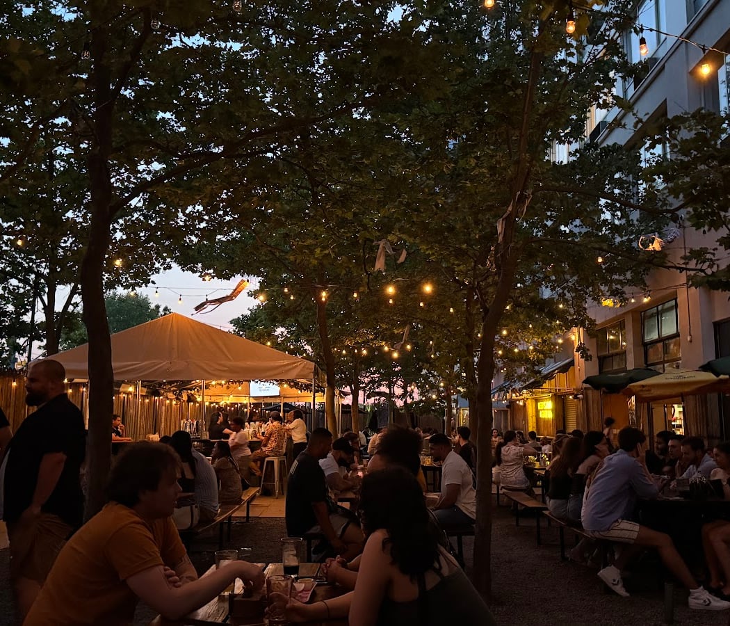 Zeppelin Hall Beer Garden 1