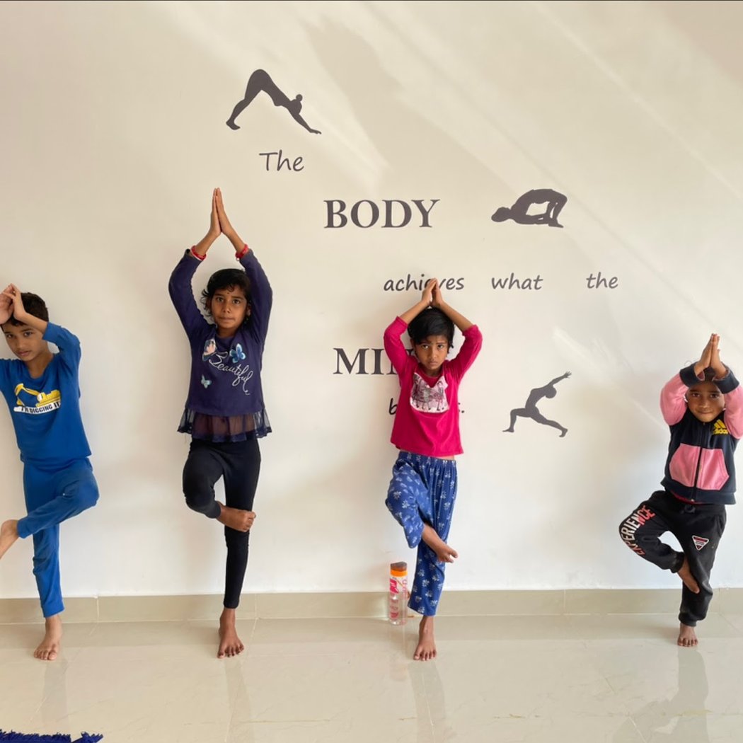 Peaceful yoga studio 1