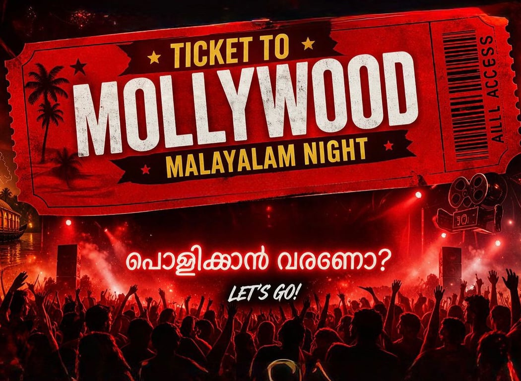Ticket To Mollywood – Malayalam Night 1