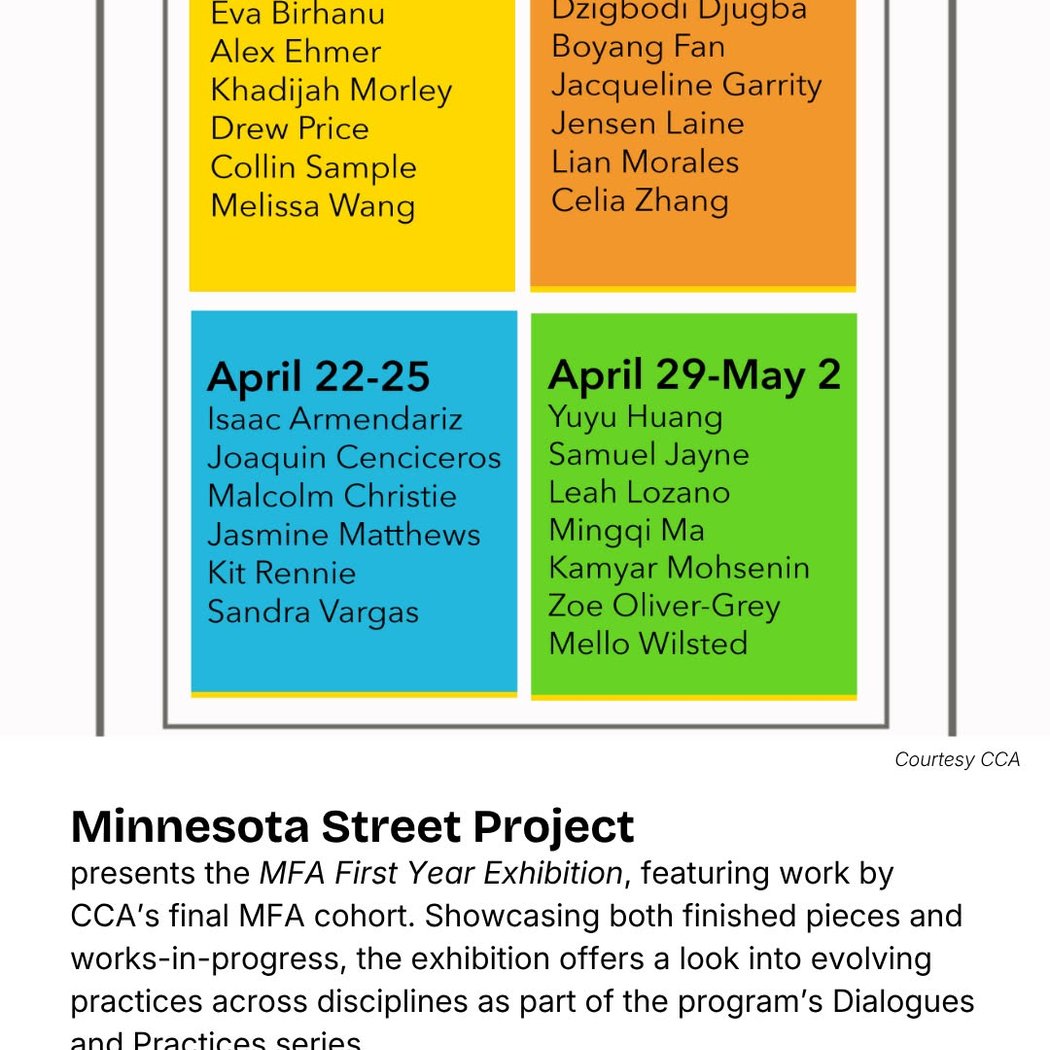 MFA First Year Exhibition 1