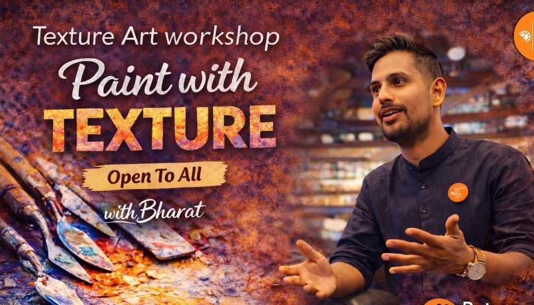 Texture Art Workshop /Paint with Texture 1