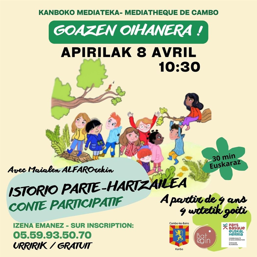 Goazen Oihanera - conte participatif avec Maialen ALFAROrekin 1