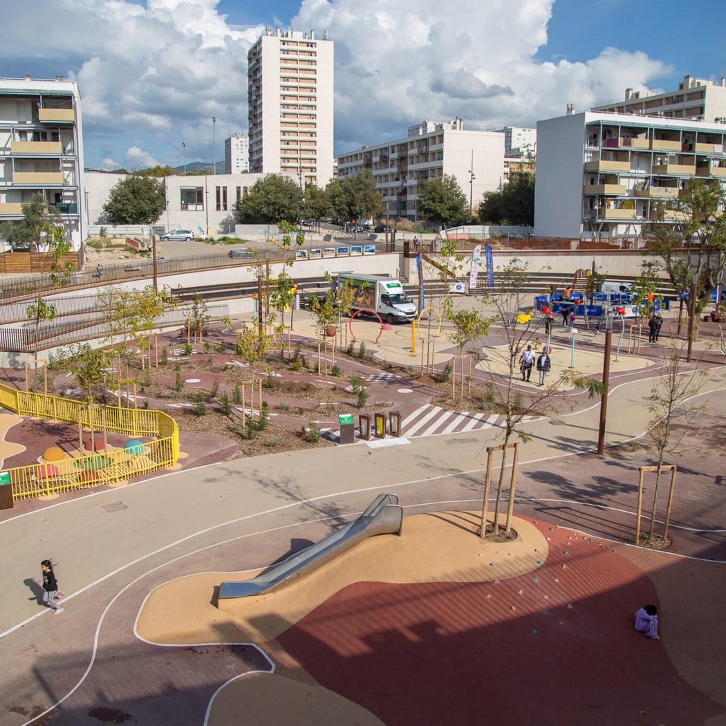 la Plaine des sports et des loisirs de la busserine 5