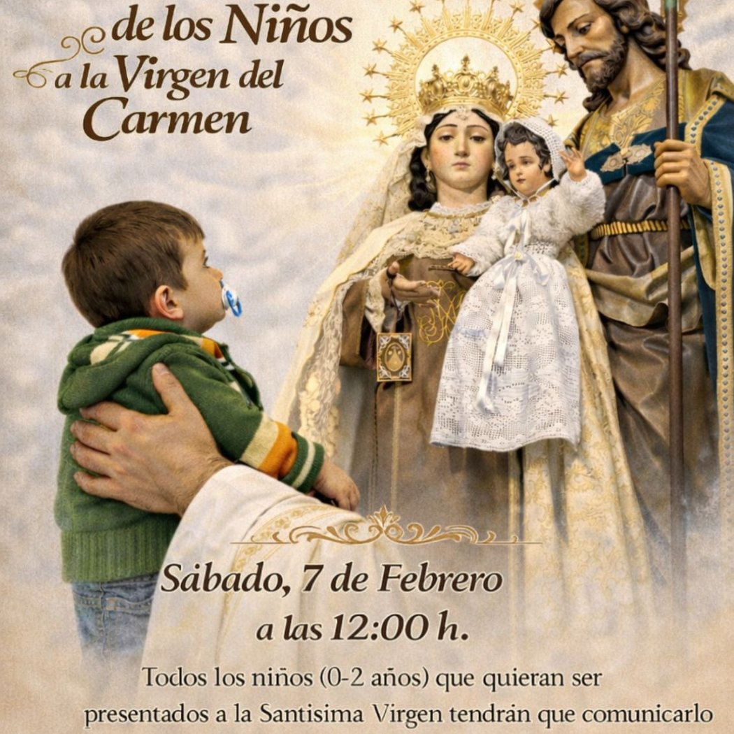 Presentation of Children to the Virgin of Carmen 1