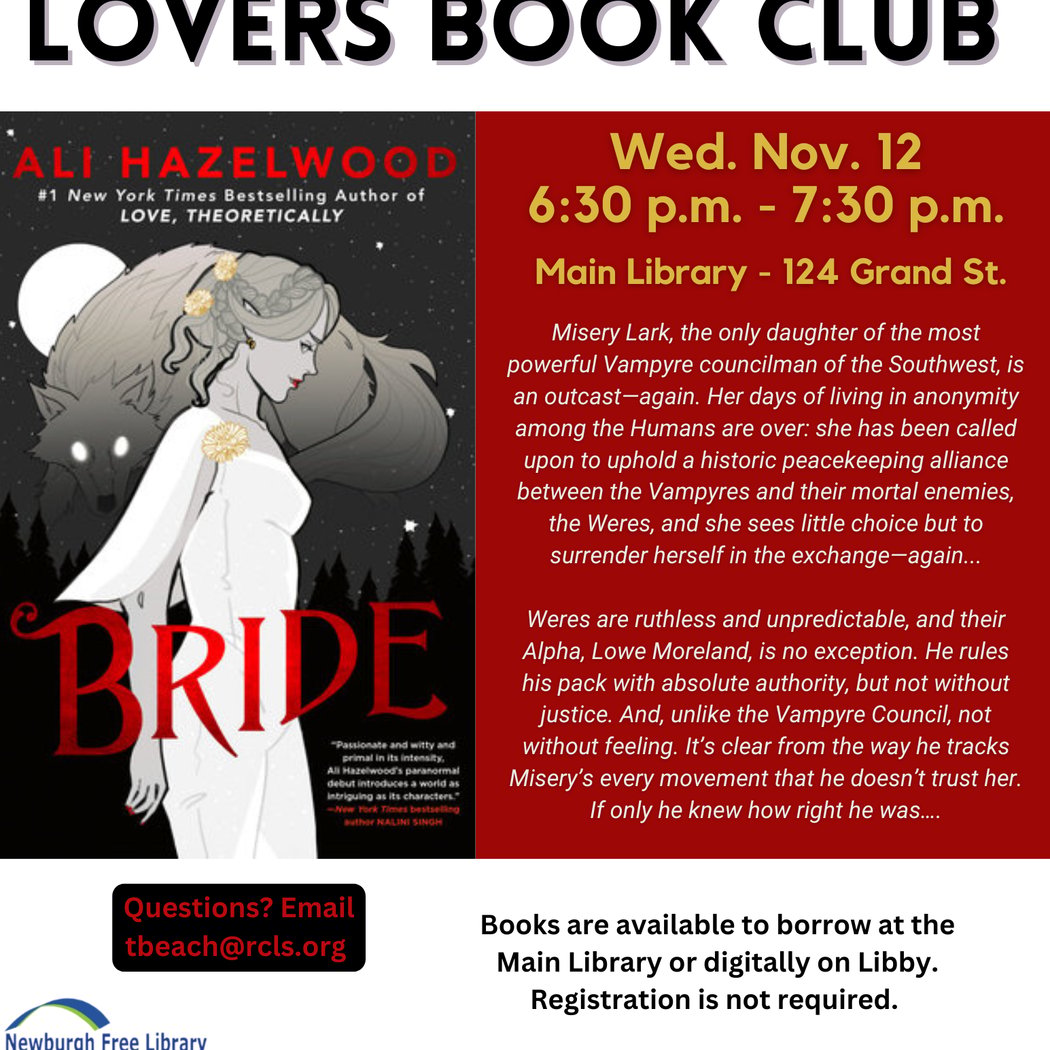 Romance Book Club: "Bride" by Ali Hazelwood 1