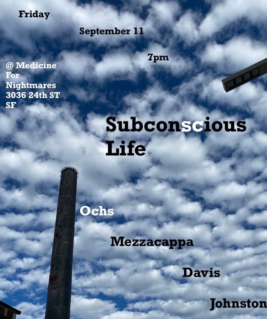 Other Dimensions in Sound presents Ochs/Johnston/Mezzacappa/Davis 2