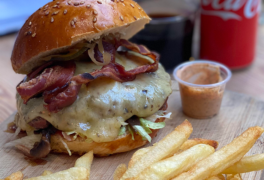 Le Burger Fermier des Enfants Rouges 1