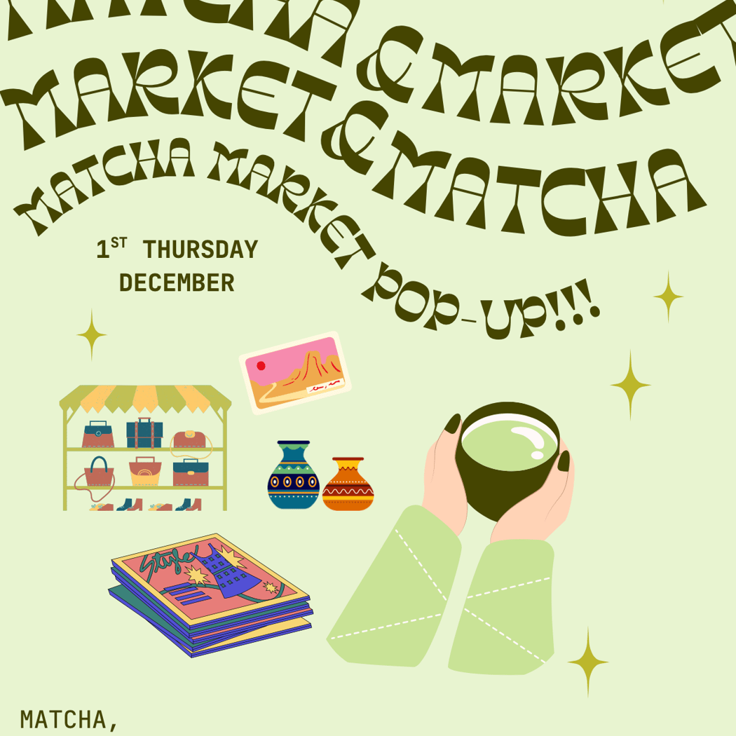 Market & Matcha at Compton's 1