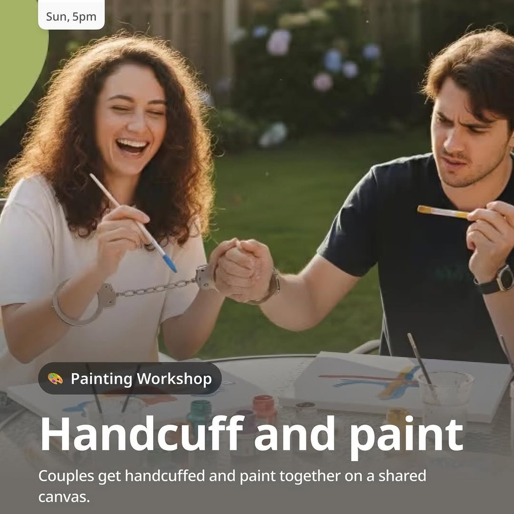 Handcuff and Paint 1