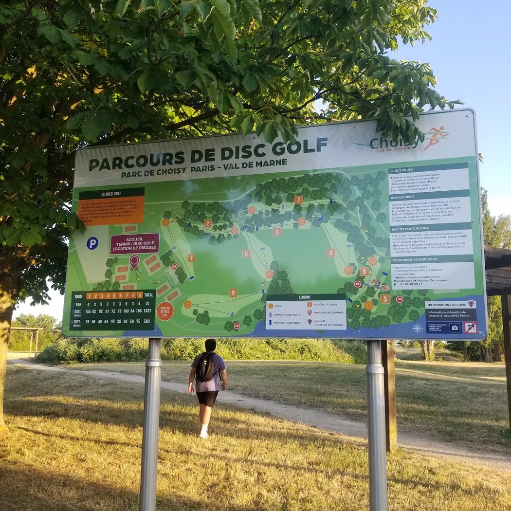 Disc-golf Plaine Sud Choisy le Roi 3