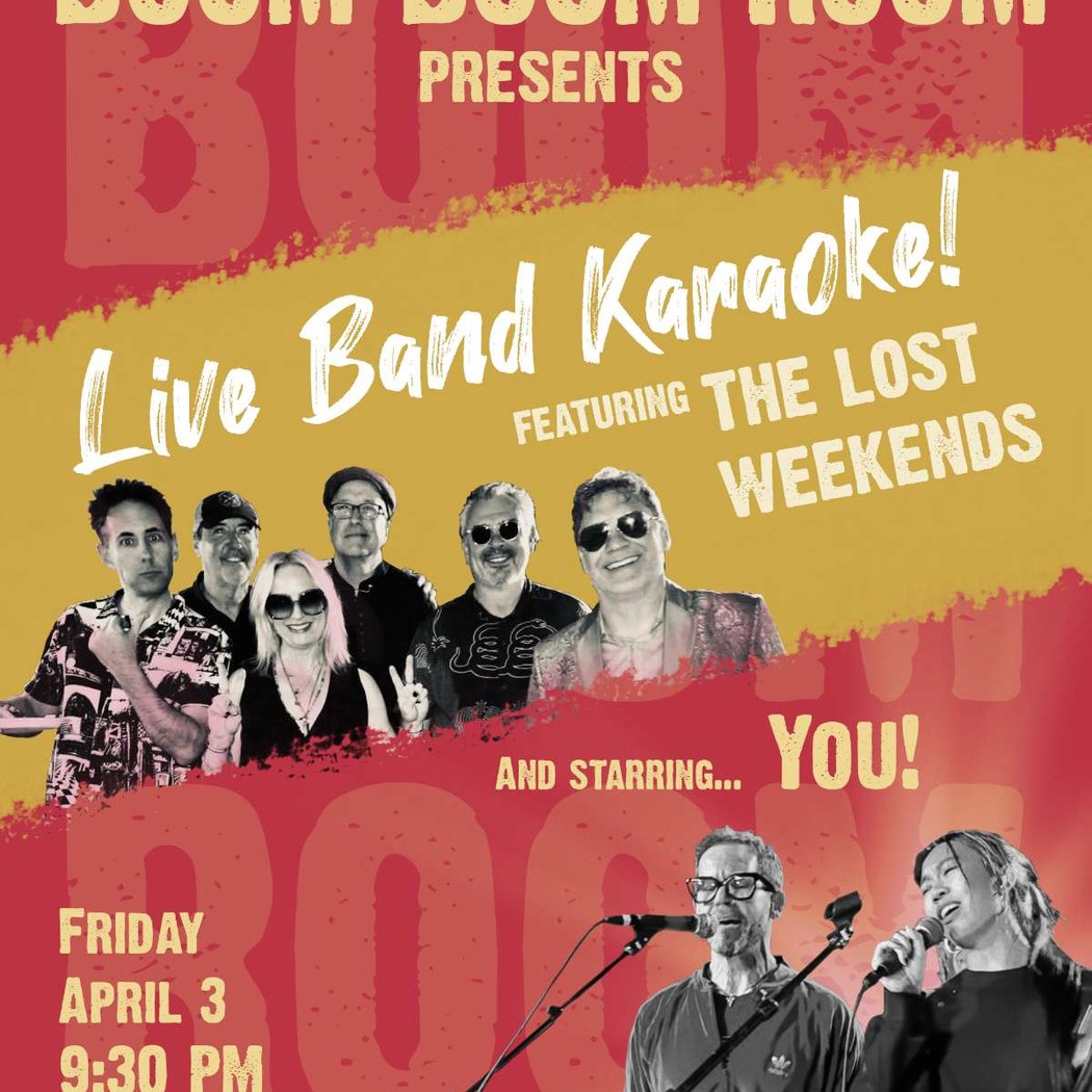 LIVE BAND KARAOKE w/ THE LOST WEEKENDS 1