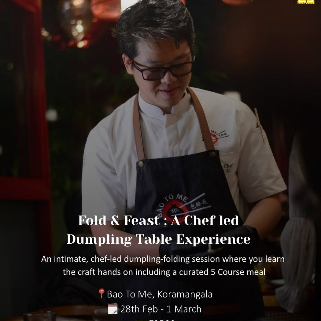 Fold & Feast ; A Chef led Dumpling Table Experience 1