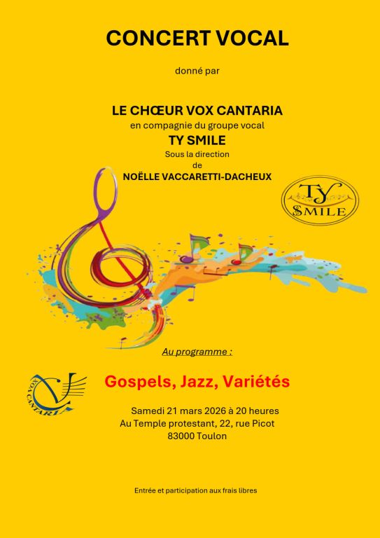 Concert choral partagé VOX CANTARIA et TY-SMILE 1