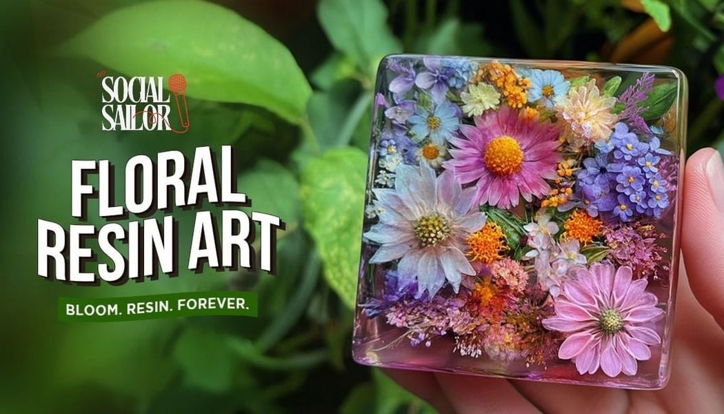 Floral Resin Art Date 1