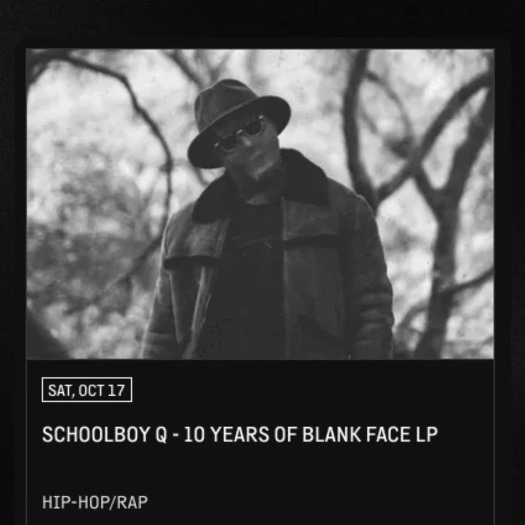 Schoolboy Q - 10 Years of Blank Face LP