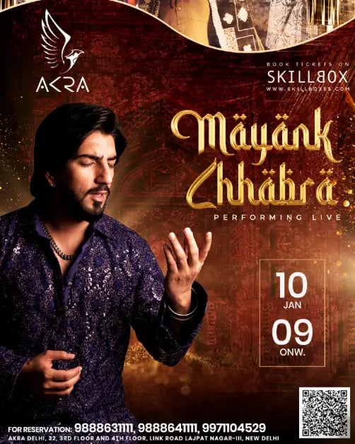Soulful Sufi Eve @AKRA ft. Mayank Chhabra 1