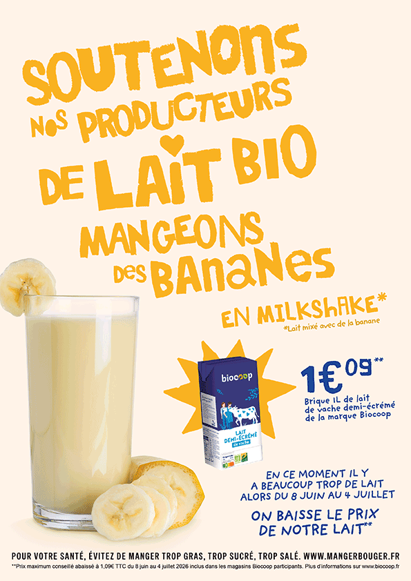 Baisse du prix du lait de vache demi-écrémé UHT Biocoop 3