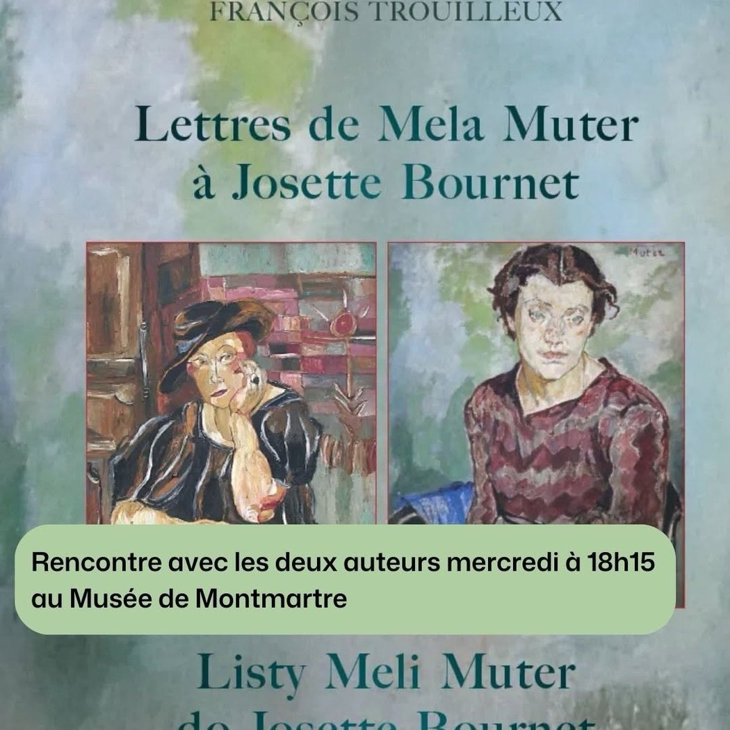 Rencontre avec les auteurs de Lettres de Mela Muter à Josette Bournet 1